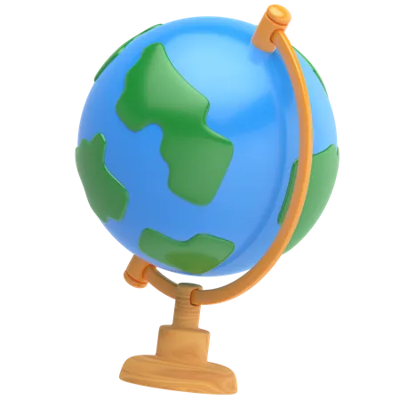 Globus 3D Icon