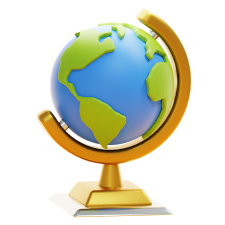 Globus  3D Icon