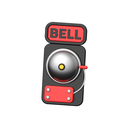 Glocke  3D Icon