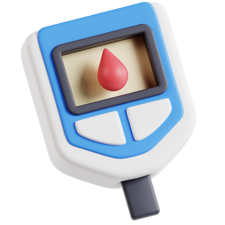 혈당계  3D Icon