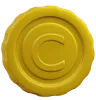 Glod Coin Letters C