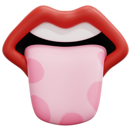 Glossitis  3D Icon