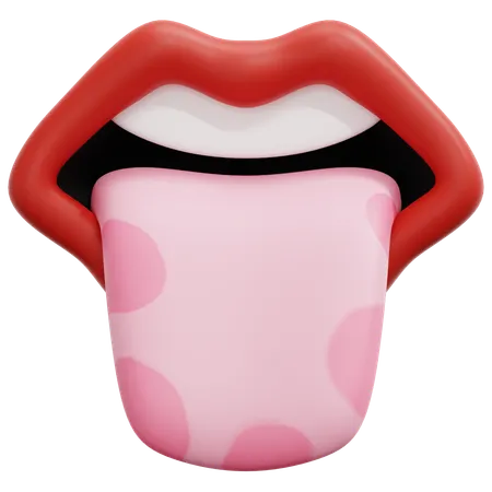 Glossitis  3D Icon