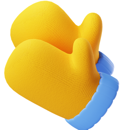 Glove  3D Icon