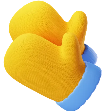 Glove  3D Icon