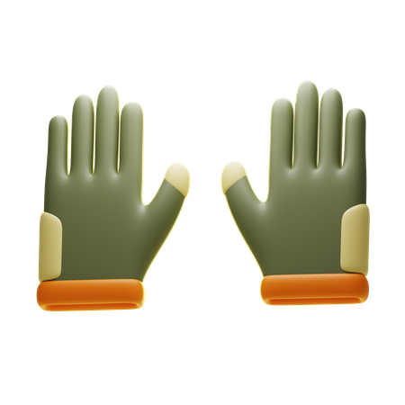 GLOVES  3D Icon