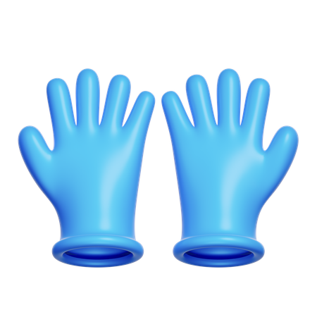 Gloves  3D Icon