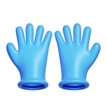 Gloves  3D Icon