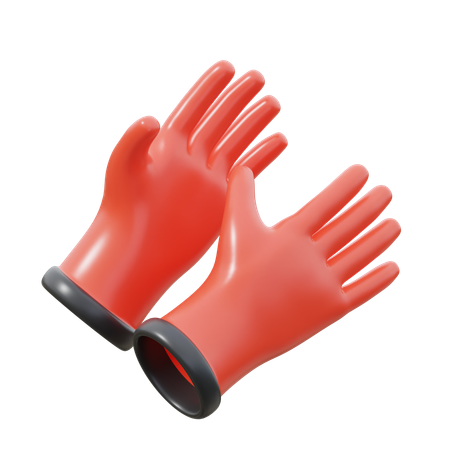 Gloves  3D Icon