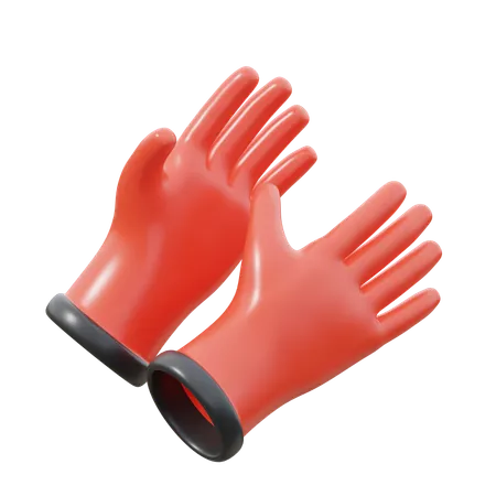 Gloves  3D Icon
