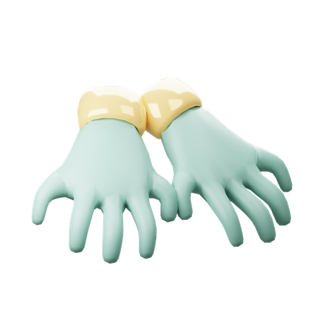 Gloves  3D Icon