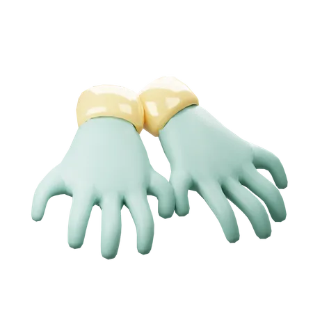 Gloves  3D Icon