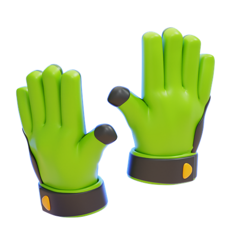 GLOVES  3D Icon