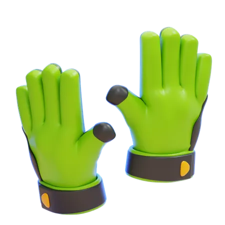 GLOVES  3D Icon