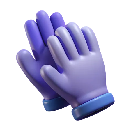 Gloves  3D Icon