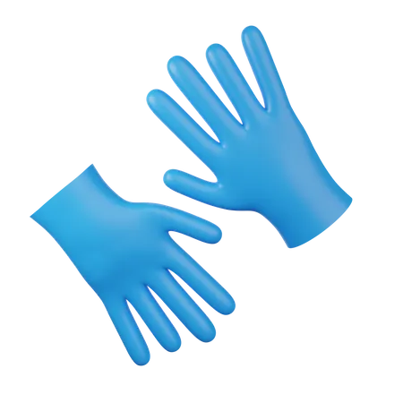 Gloves  3D Illustration