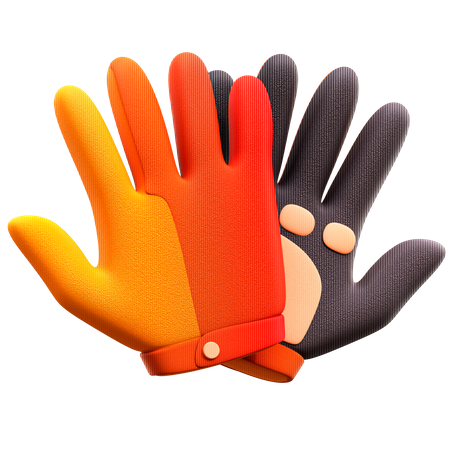 Gloves  3D Illustration