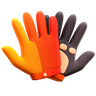 3d gloves illustration