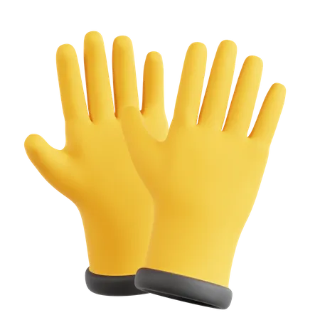 手袋  3D Icon