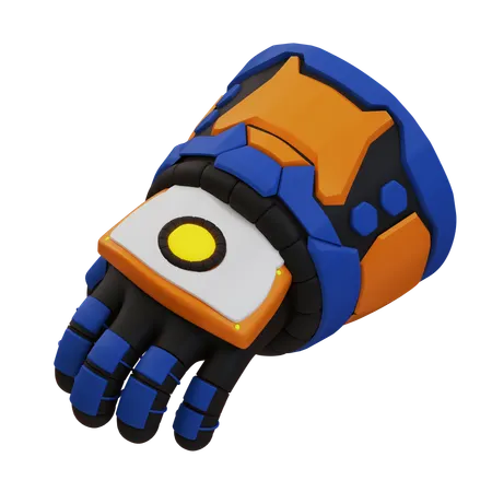 手袋サイバーパンク  3D Icon
