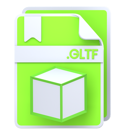 GLTF-Datei  3D Icon