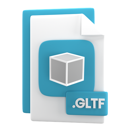 GLTF-Datei  3D Icon