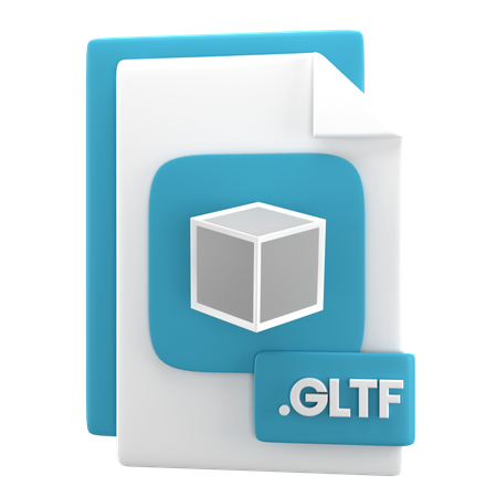 GLTF File  3D Icon