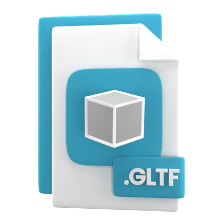 GLTF 파일  3D Icon