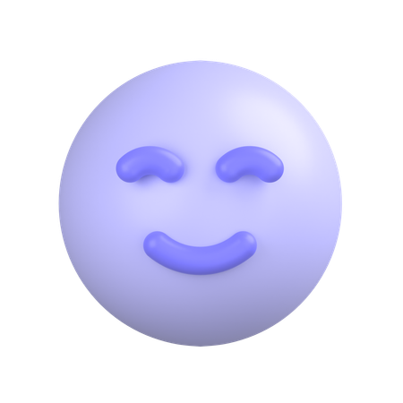 Glücklich  3D Icon