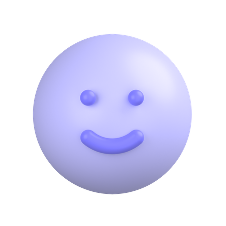 Glücklich  3D Icon