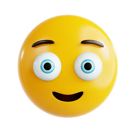 Glückliches Emoji  3D Icon