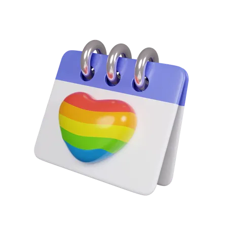 LGBTQ-Monat  3D Icon