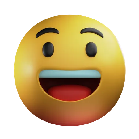 Glückliches Gesicht  3D Emoji