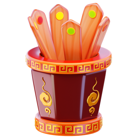 Glücksstab  3D Icon
