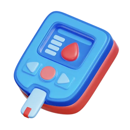 혈당계  3D Icon