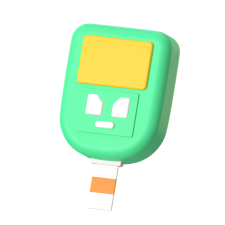 Glucometer  3D Icon