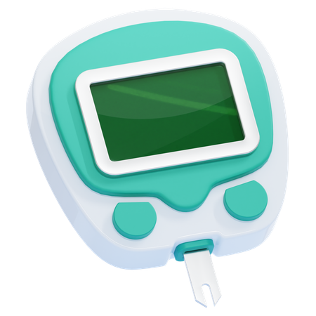 Glucometer  3D Icon