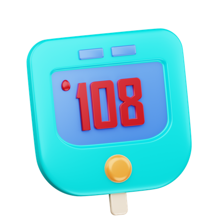 Glucometer  3D Icon