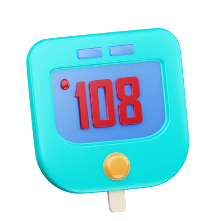 Glucometer  3D Icon