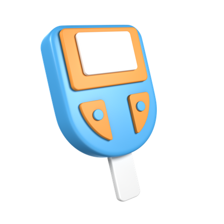 Glucometer  3D Icon