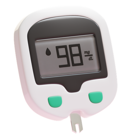 GLUCOMETER  3D Icon