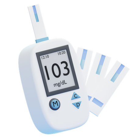 GLUCOMETER  3D Icon