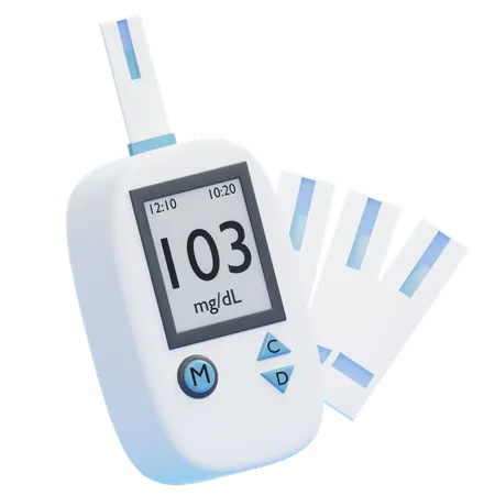 GLUCOMETER  3D Icon