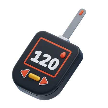 Glucose Meter  3D Icon