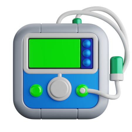 Glucose Meter  3D Icon