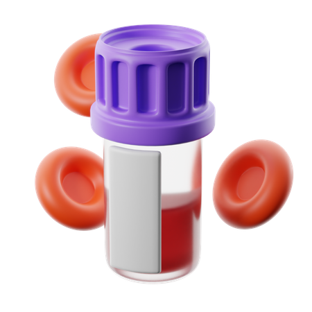 Glucose test  3D Icon