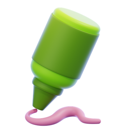 Glue  3D Icon