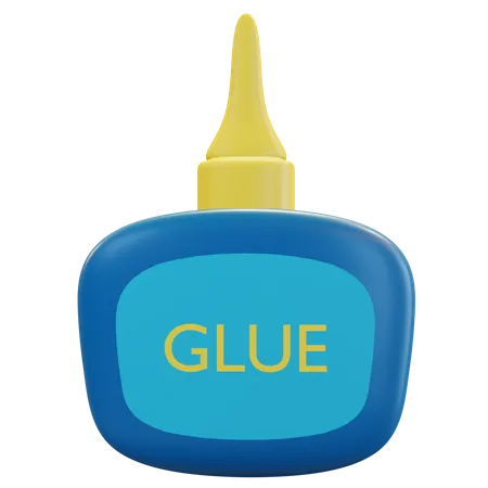 Glue  3D Illustration