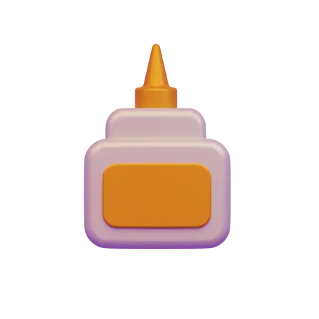 Glue Bottle  3D Icon