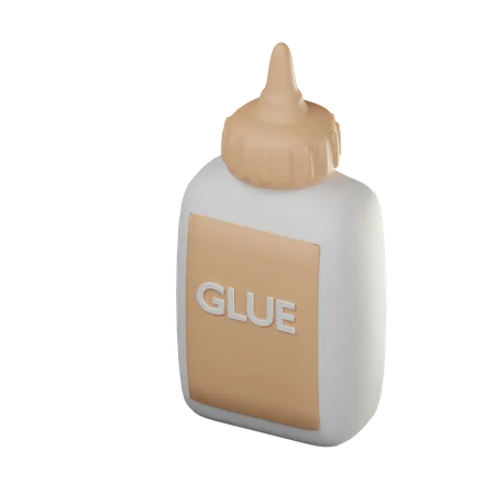 Glue Bottle  3D Icon